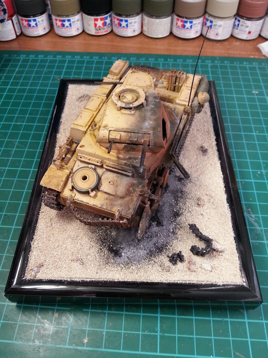 Panzer II taken a direct hit Small 2
