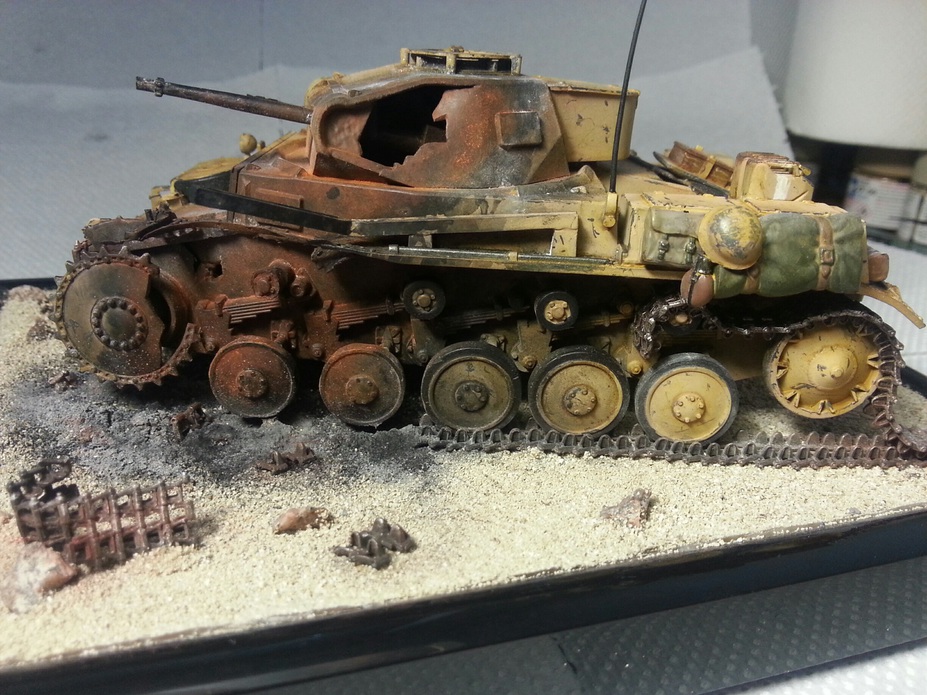 Panzer II taken a direct hit Small 5