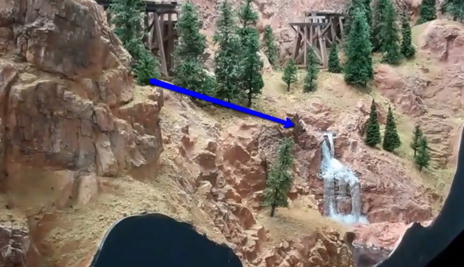 Bridge Across A Water Fall Small 3