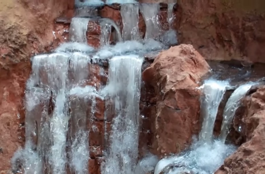Bridge Across A Water Fall Small 5