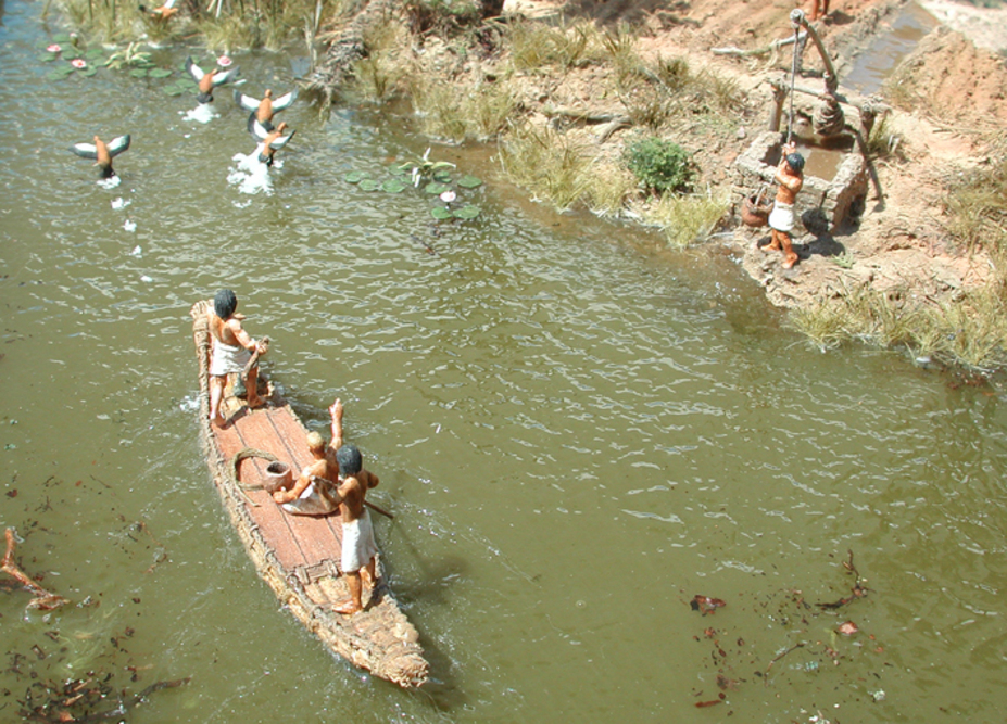 Life in ancient Egypt at the river Nile Small 10