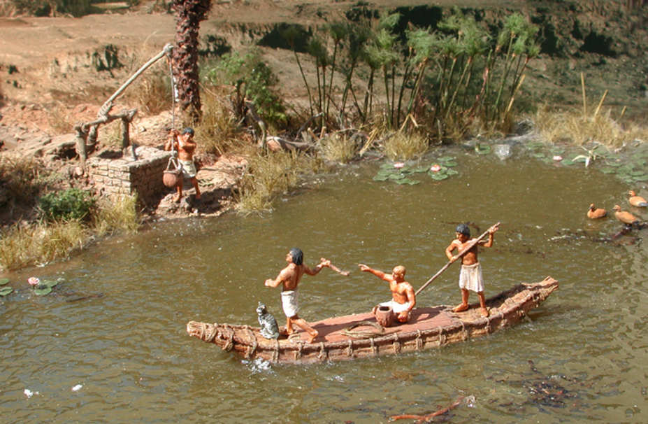 Life in ancient Egypt at the river Nile Small 12