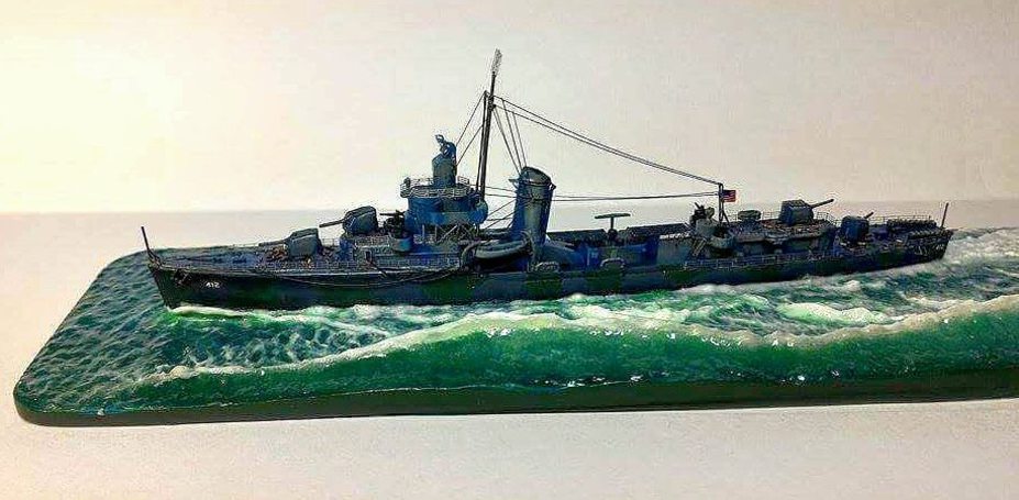 DD 412 Hammann on A tidal wave Small 2