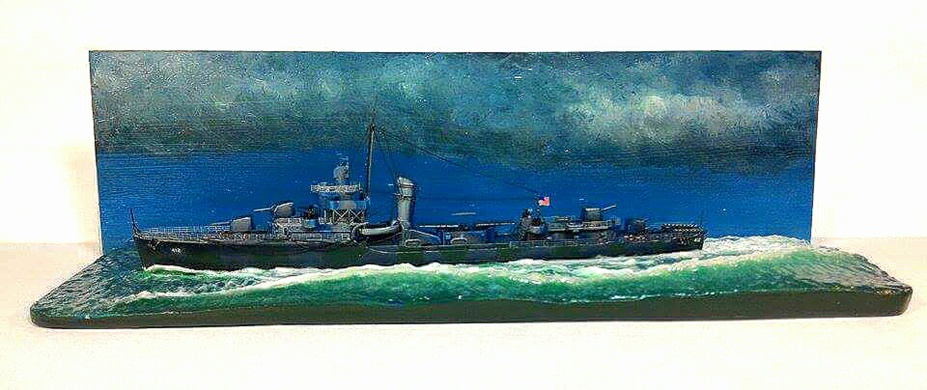 DD 412 Hammann on A tidal wave Small 3