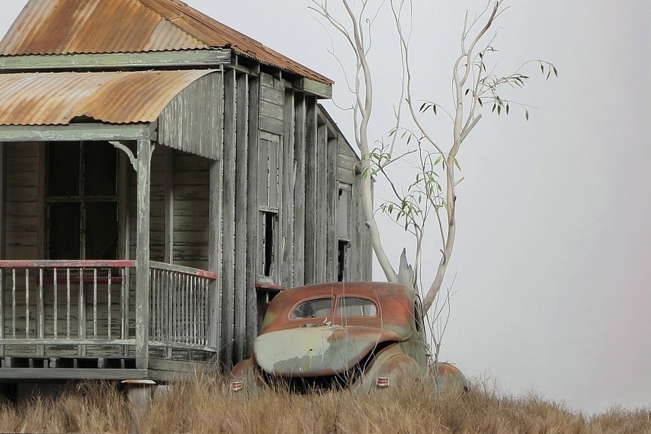 Queensland Miners Cottage, Scale1:24 Small 2