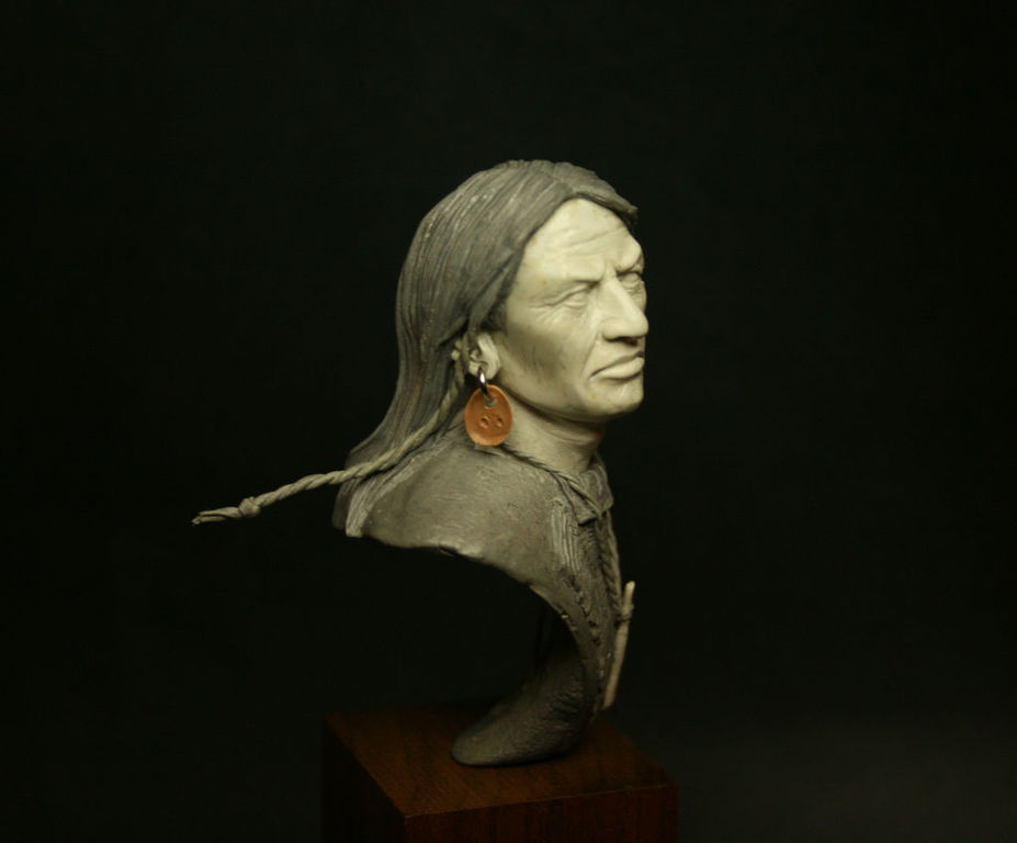 Native American Sioux (bust) made for the Masterclass Small 2