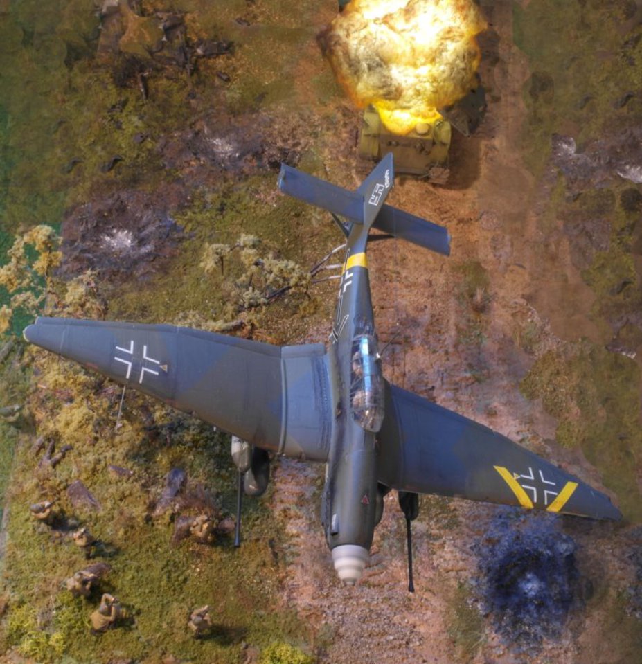 Hans Ulrich Rudel and his Stuka Small 5