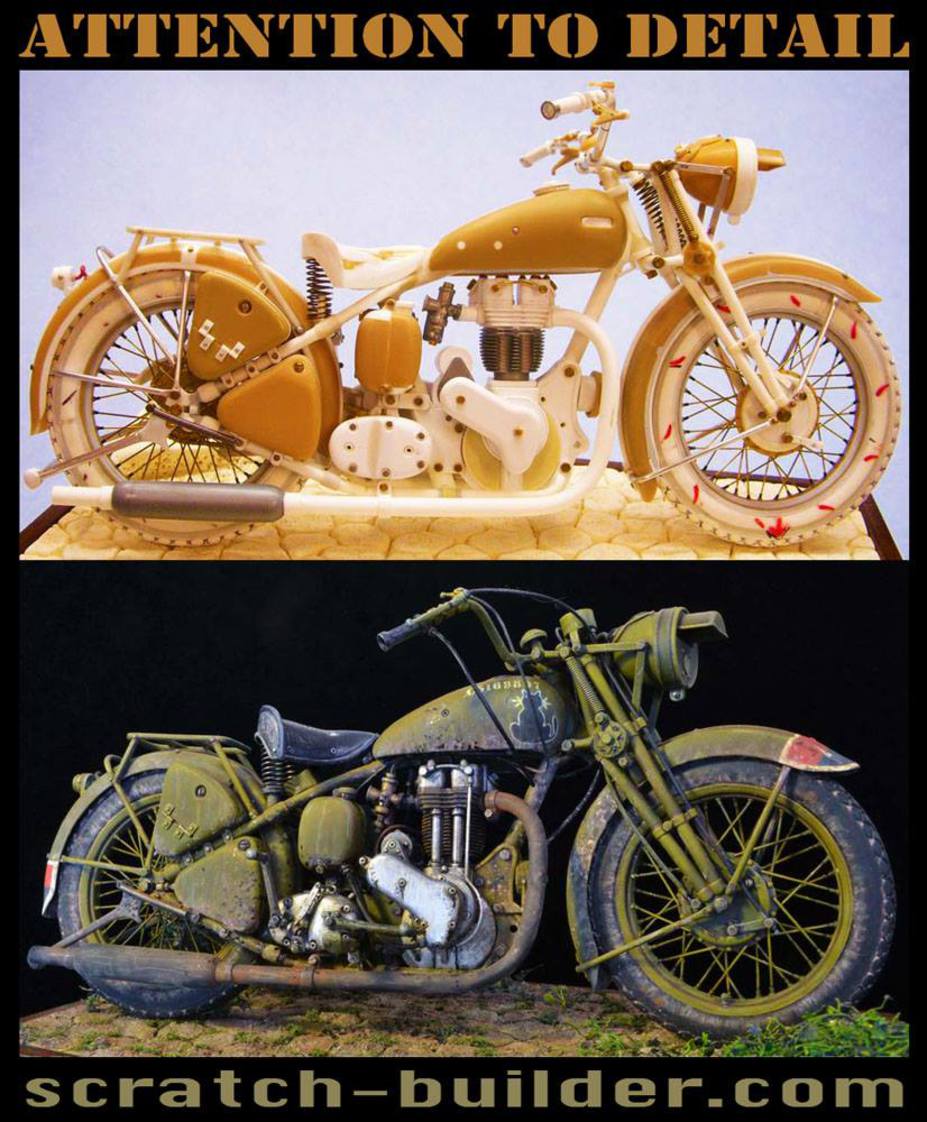 Ariel W/NG 350cc British Army Military Motorcycle Small 2