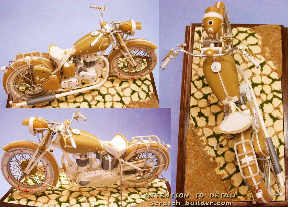 Ariel W/NG 350cc British Army Military Motorcycle Small 9