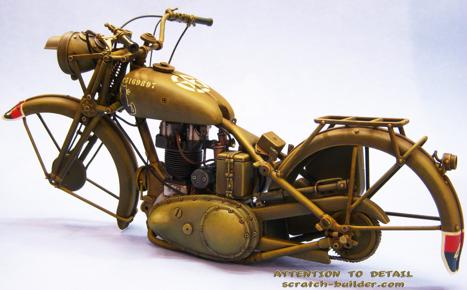 Ariel W/NG 350cc British Army Military Motorcycle Small 13