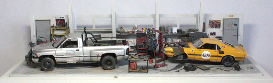 Shelby & RAM in garage Small 3