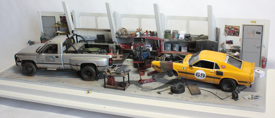 Shelby & RAM in garage Small 5