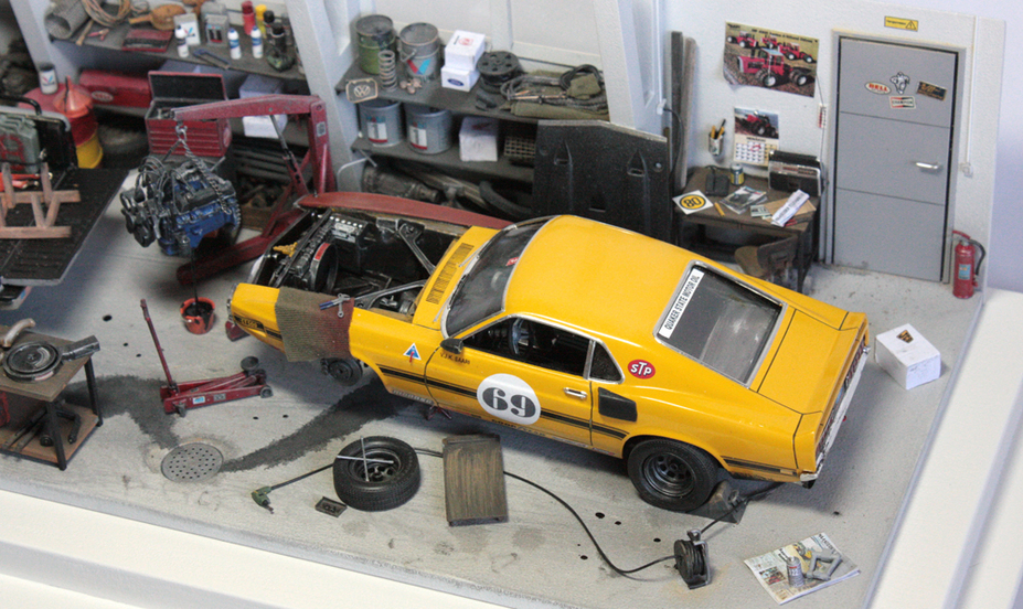 Shelby & RAM in garage Small 10