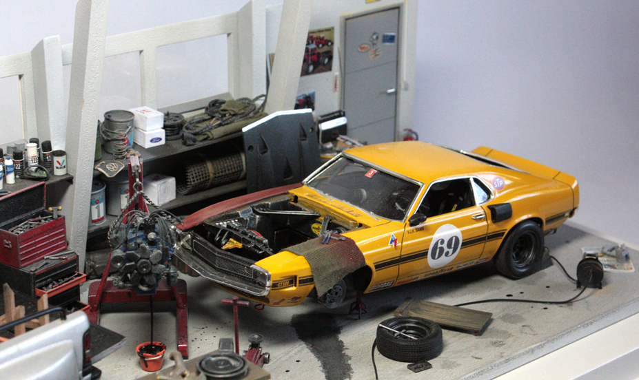 Shelby & RAM in garage Small 11