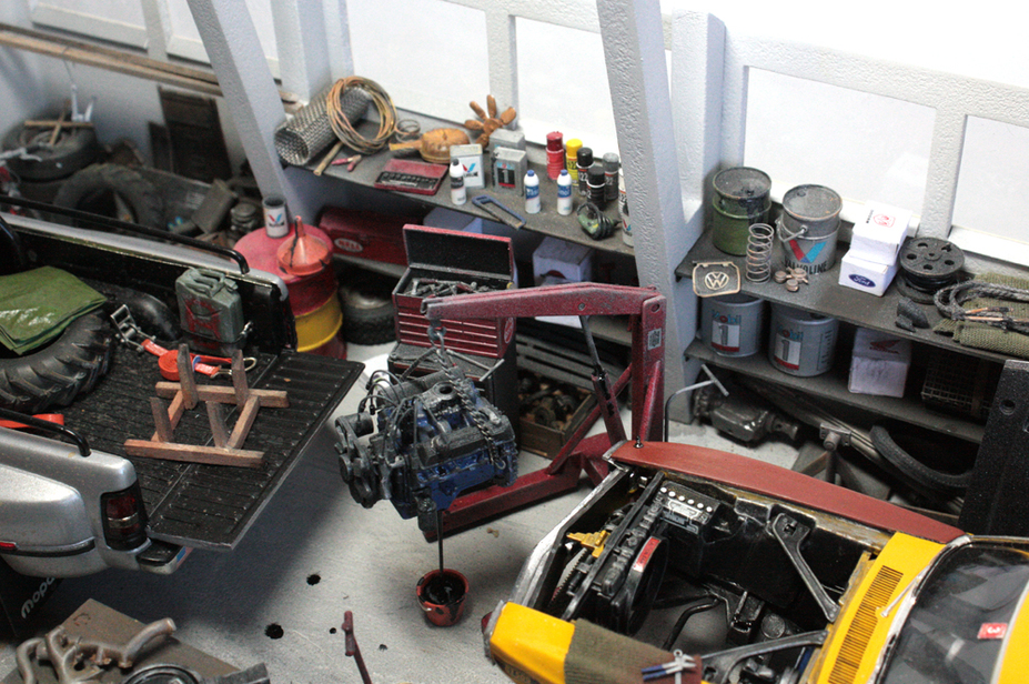 Shelby & RAM in garage Small 13