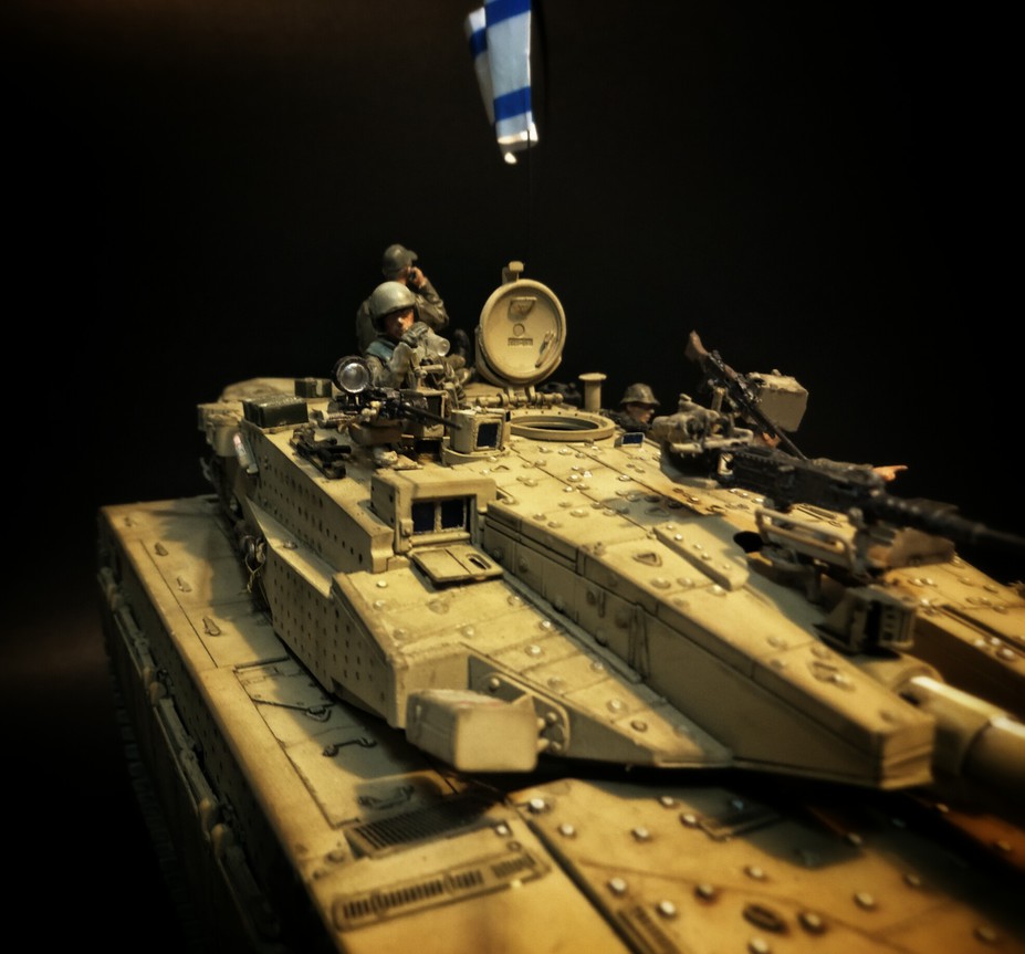 Merkava MkIII Baz w/Nochri Dalet Mine Roller System Small 5