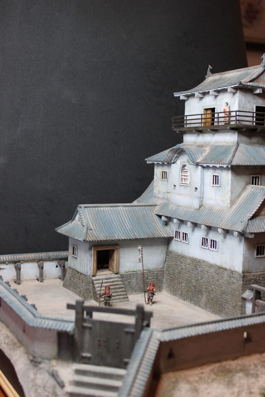 Kakegawa castle. 1600. Scale 1/72. Small 3