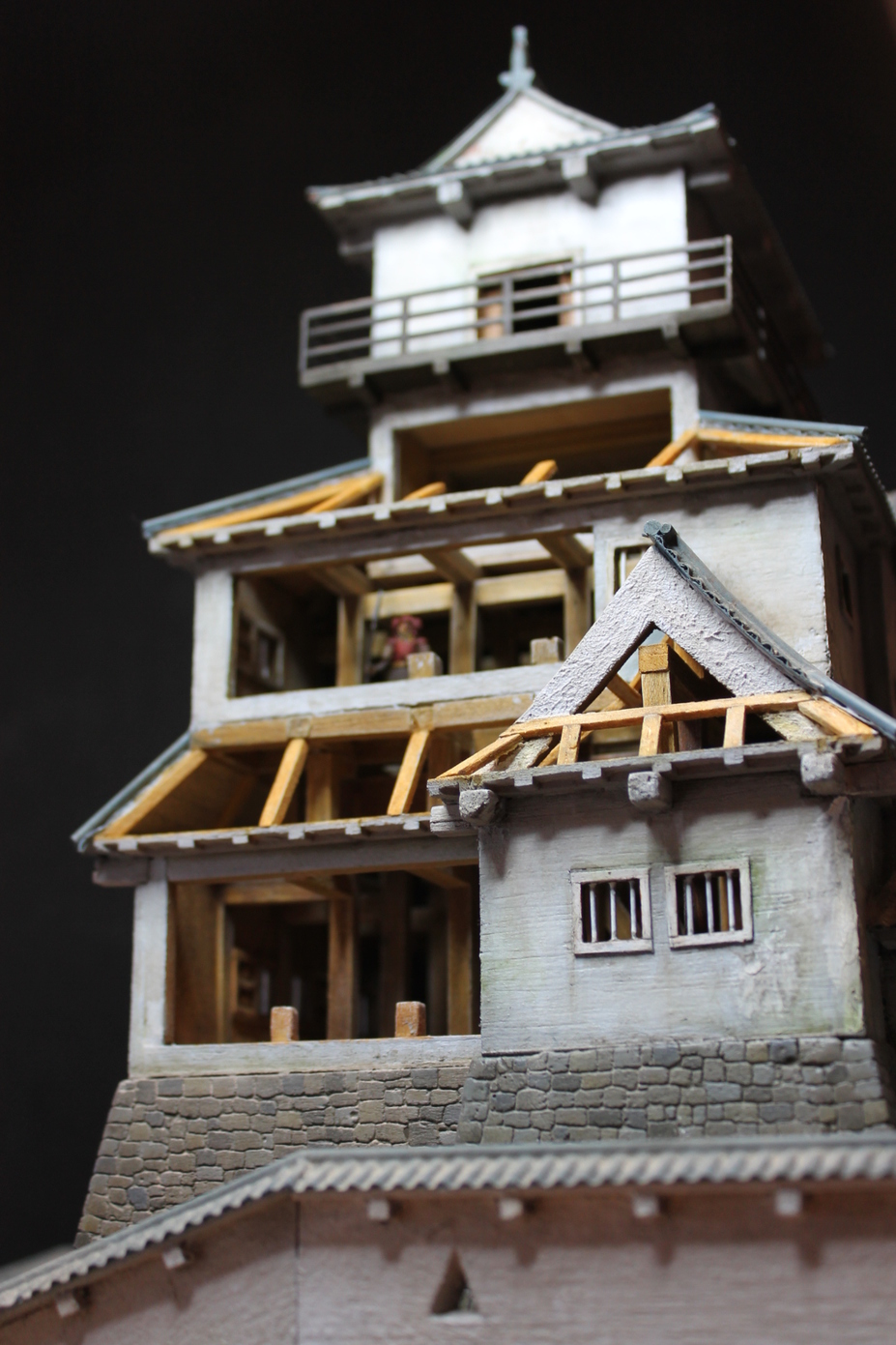 Kakegawa castle. 1600. Scale 1/72. Small 9