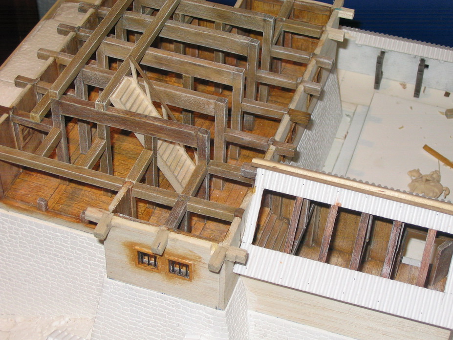 Kakegawa castle. 1600. Scale 1/72. Small 16