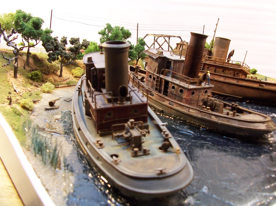 Tugboats along the Crymeya River Small 2