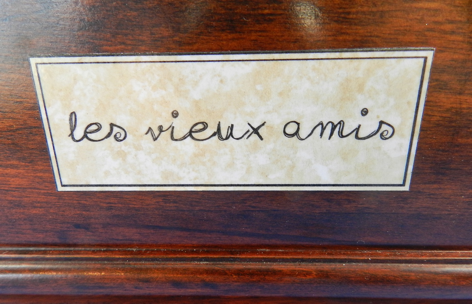 " les vieux amis/ old friends"