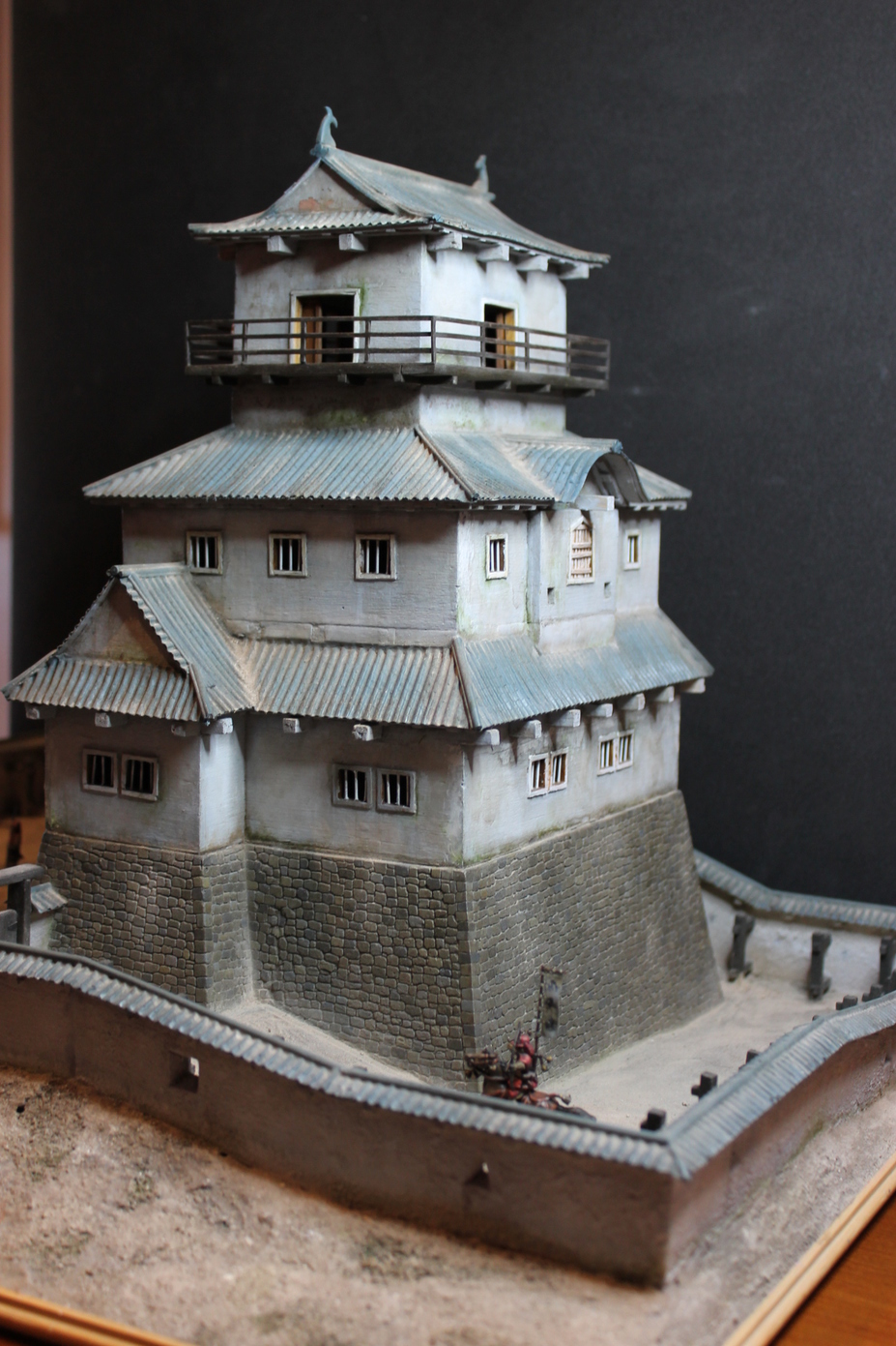 Kakegawa castle. 1600. Scale 1/72.