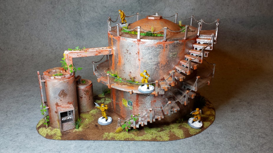 Abandoned Fule Storage Tank