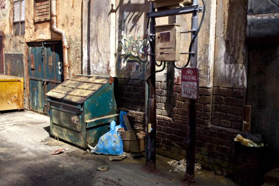 Alleyway Diorama