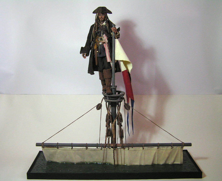 POTC Jack Sparrow sinking boat