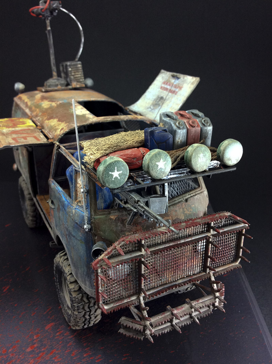 1/24 Volkswagen Van - Zombie Extermination Machine. Small 13