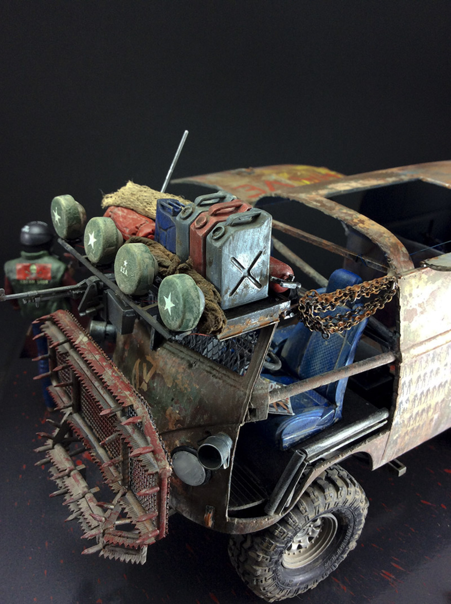 1/24 Volkswagen Van - Zombie Extermination Machine. Small 14
