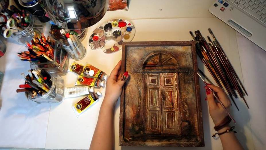 only paper old doors and windows  Small 3