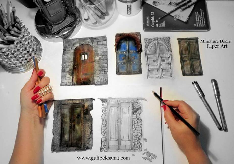 only paper old doors and windows  Small 5