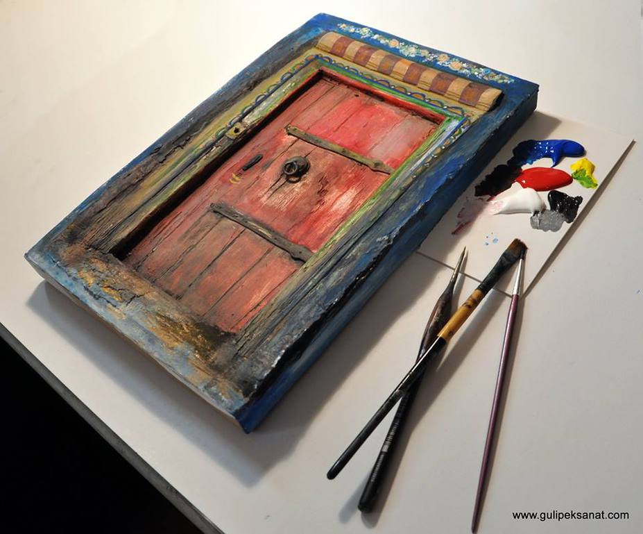 only paper old doors and windows  Small 6