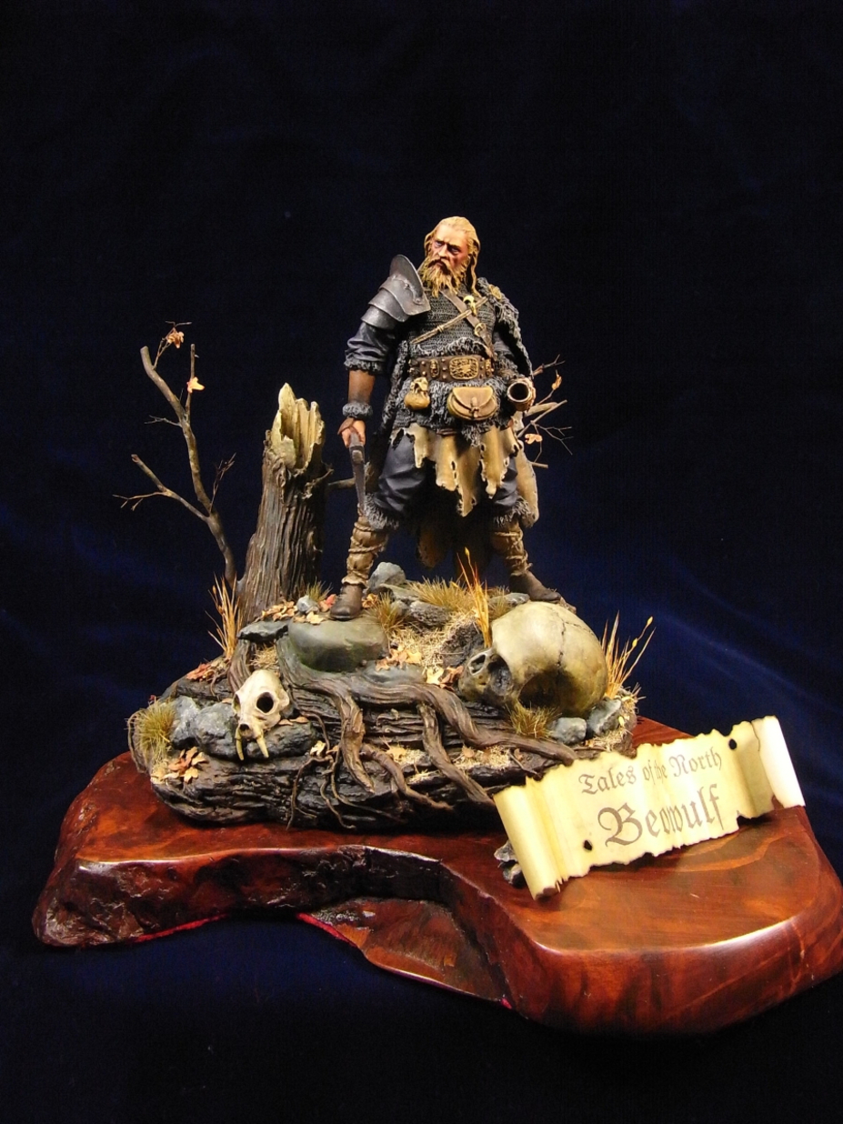  ”Tales of the North” CASTLE miniature75mm ベオウルフ Small 2