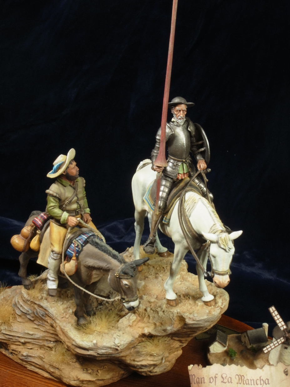 "Don Quijote de La Mancha" 54mm Small 2
