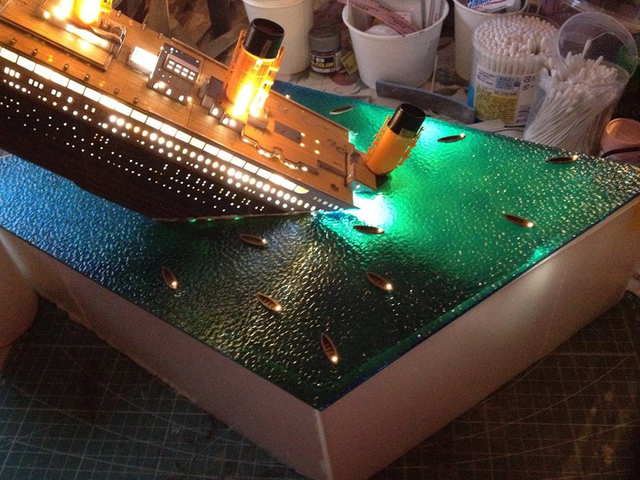 1/400 R.M.S. TITANIC 　Unfinished Small 10