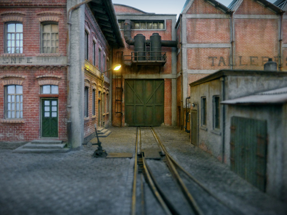Rail yard. Madrid, year 1969-1970. Small 9