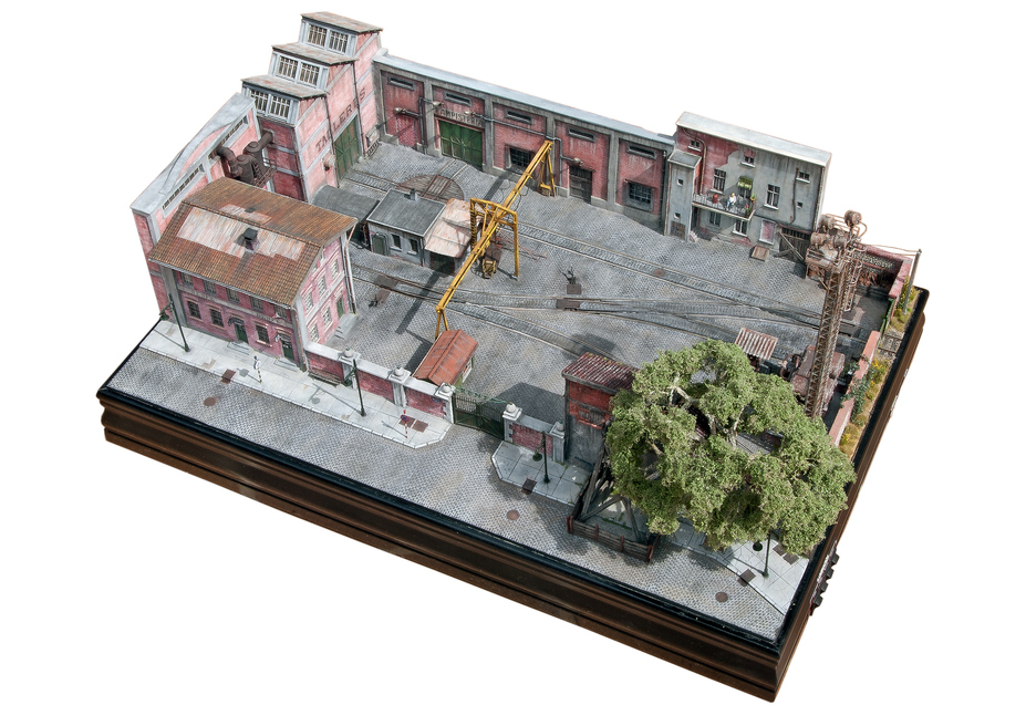 Rail yard. Madrid, year 1969-1970. Small 16